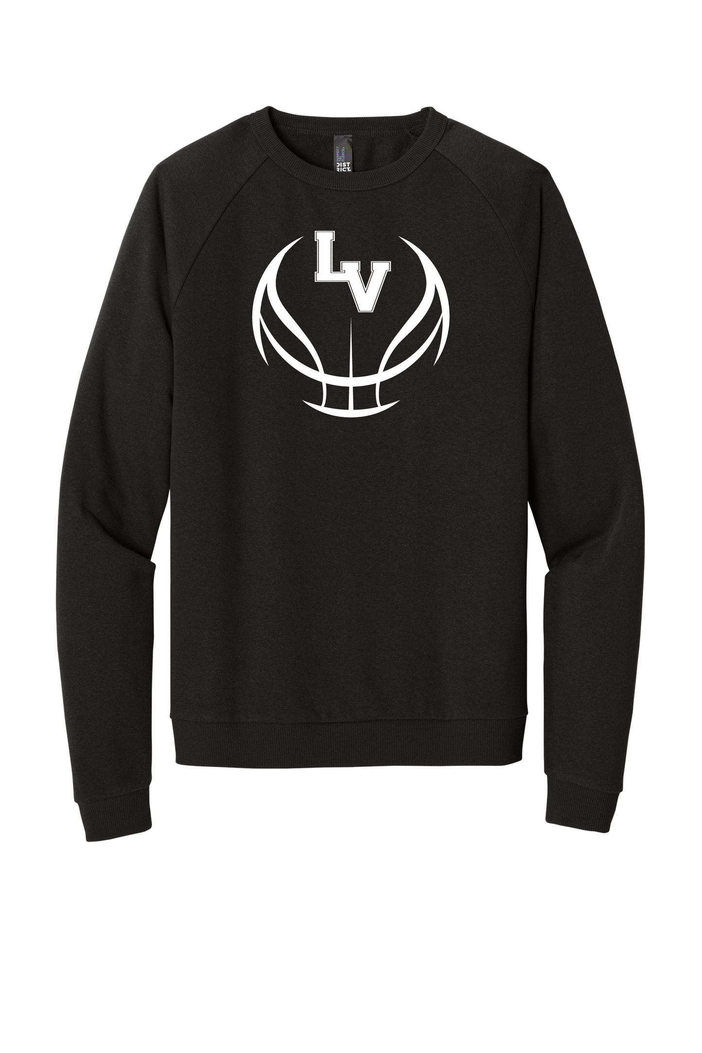 LV Basketball Black Crewneck Sweatshirt