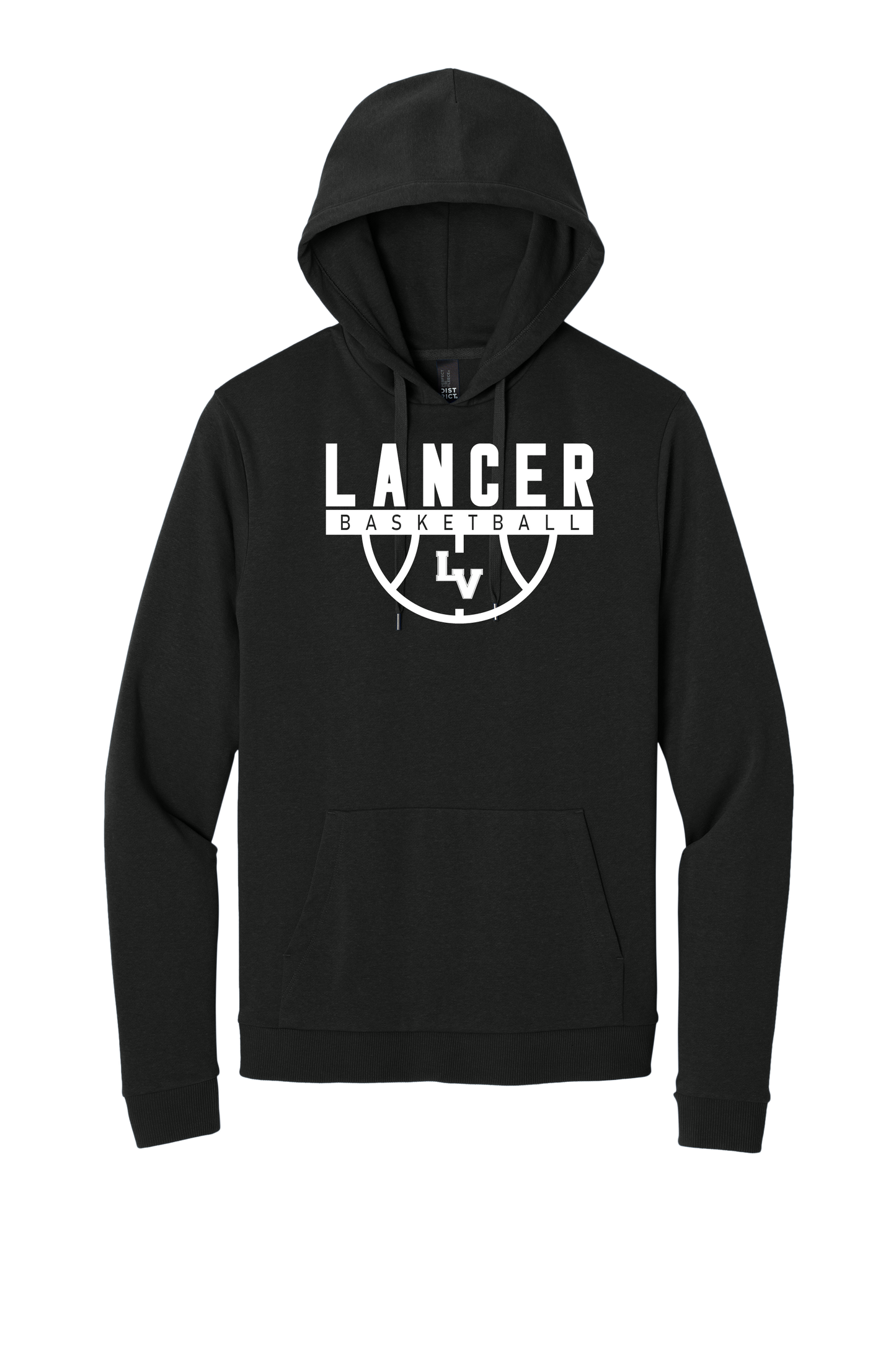 Lancer Basketball Black Hoodie