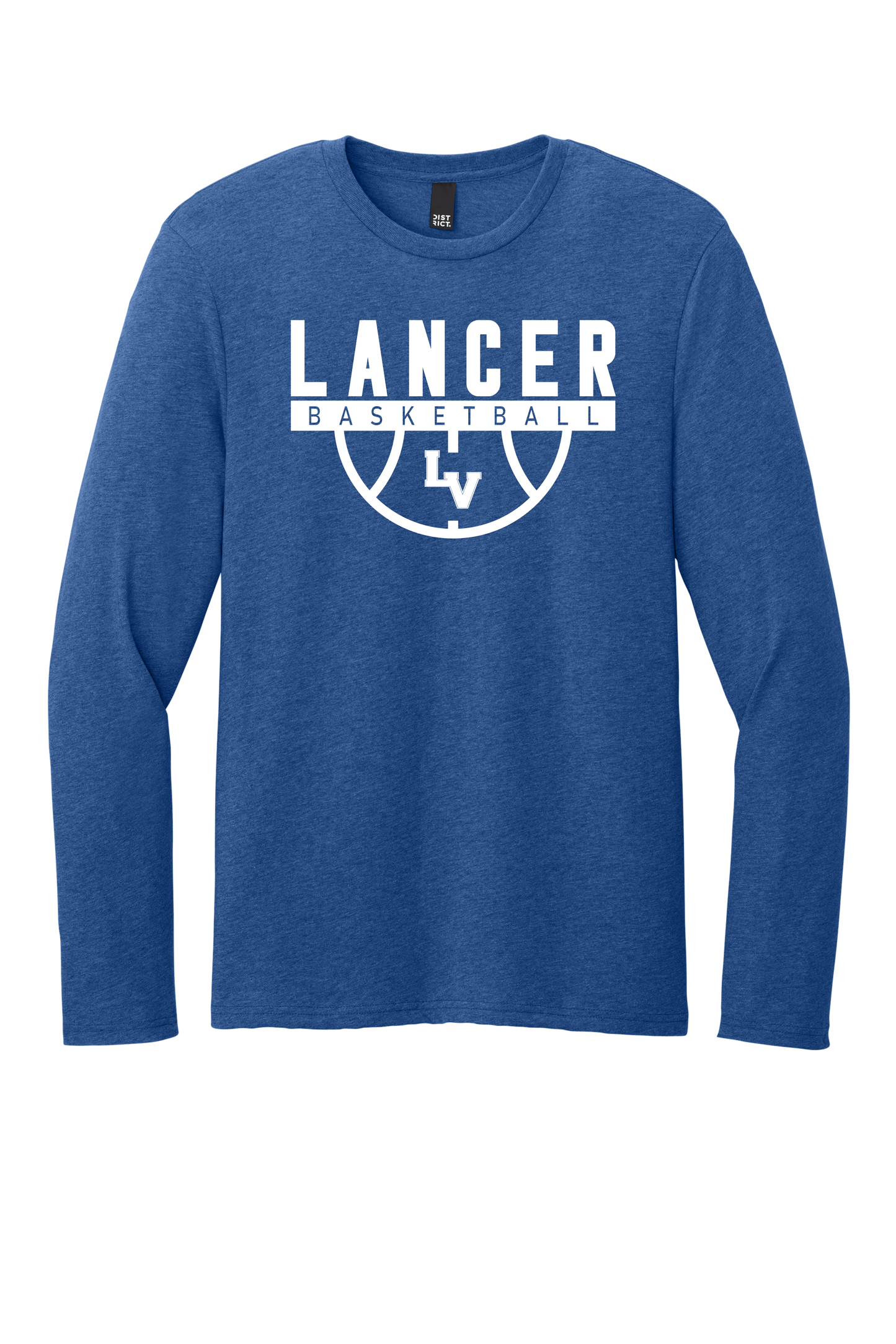 Lancer Basketball Blue Long Sleeve