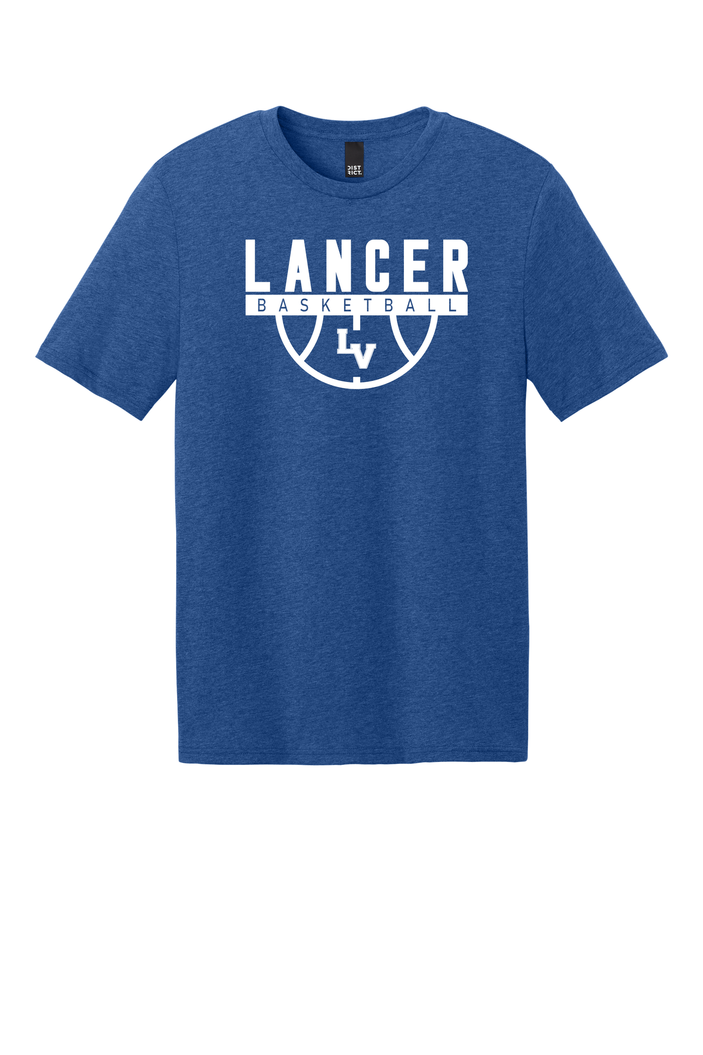 Lancer Basketball Blue Tee