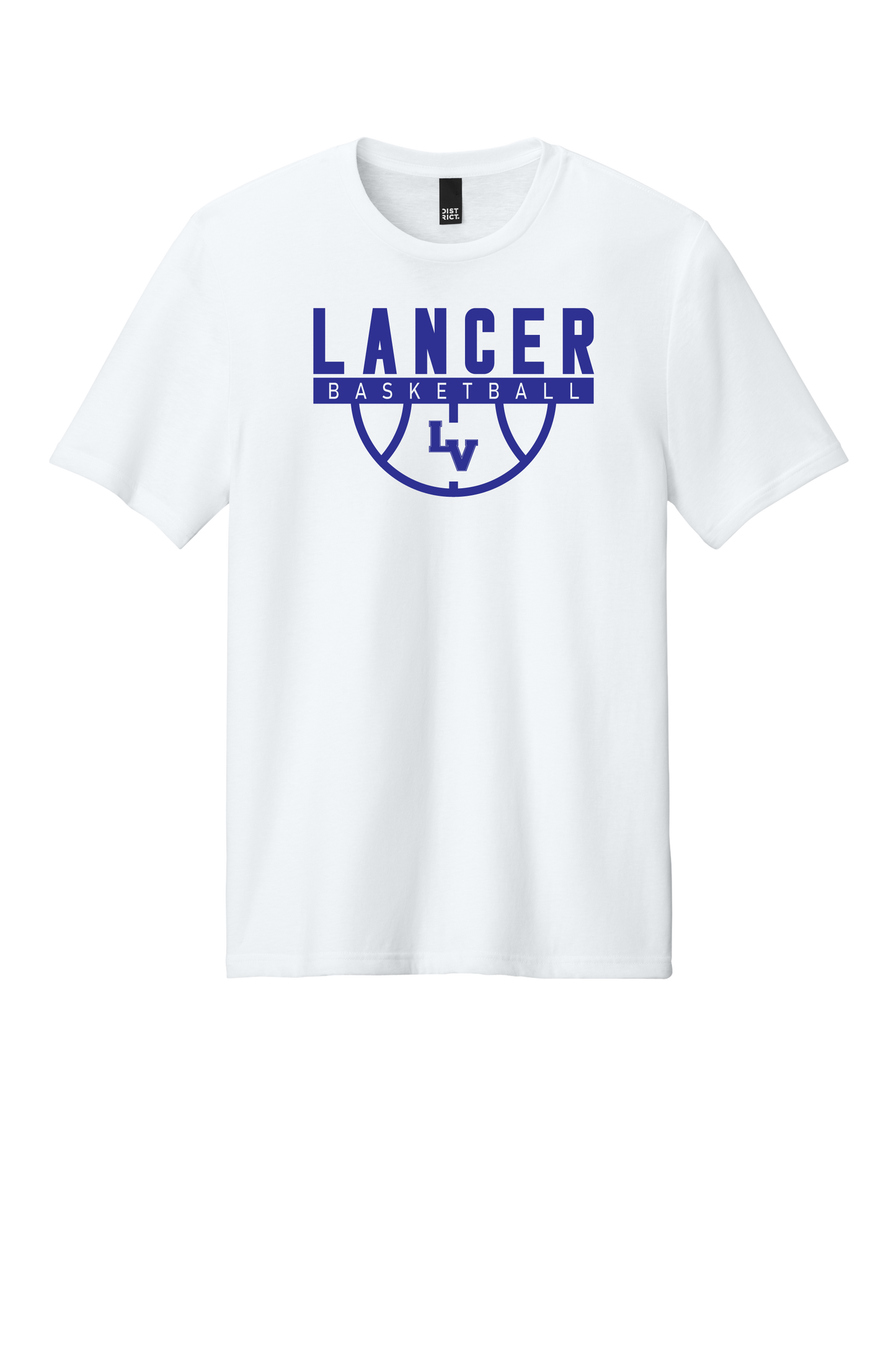 Lancer Basketball White Tee