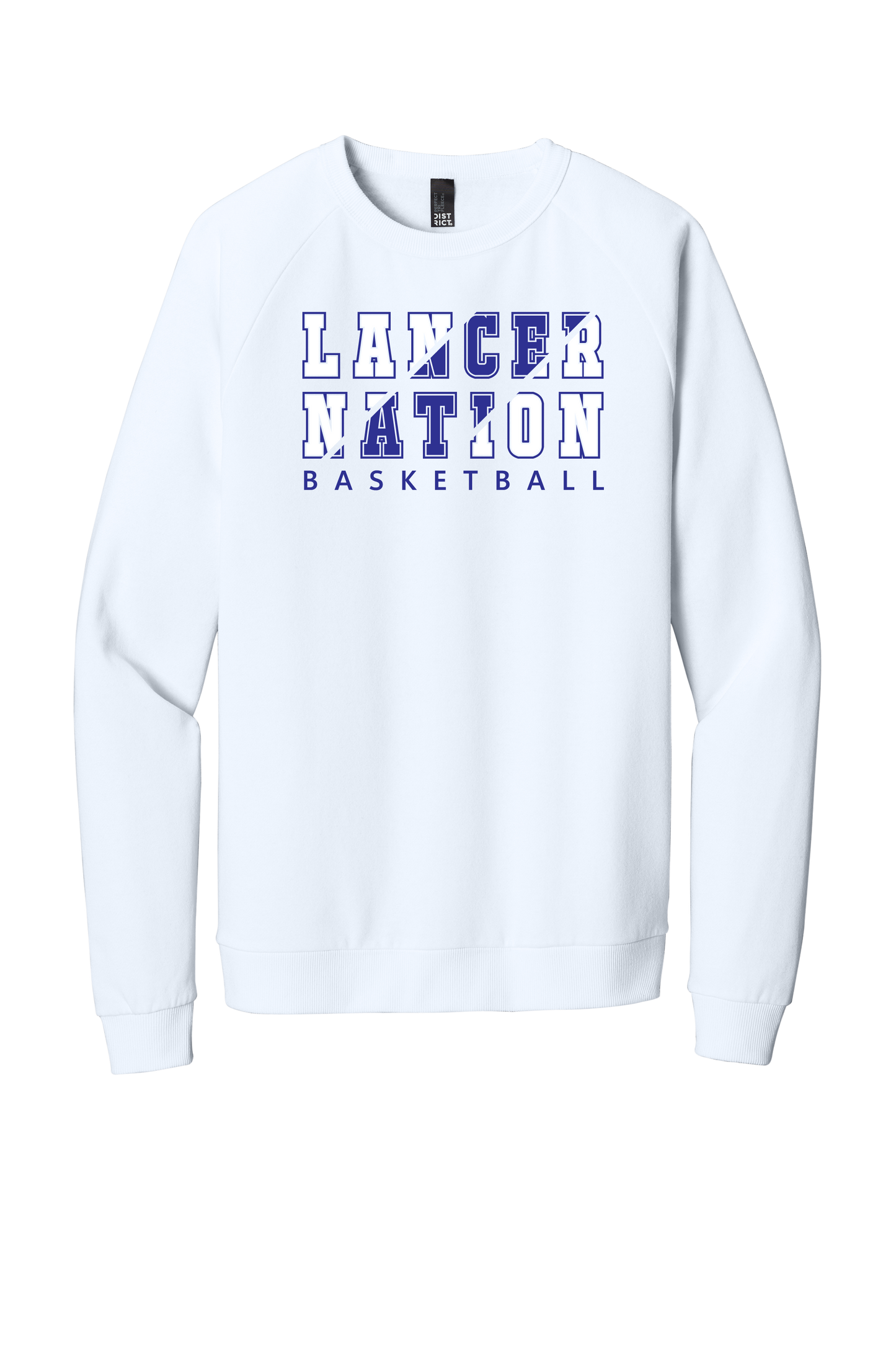 Lancer Nation White Crewneck Sweatshirt