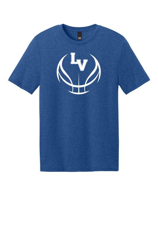 LV Basketball Blue Tee