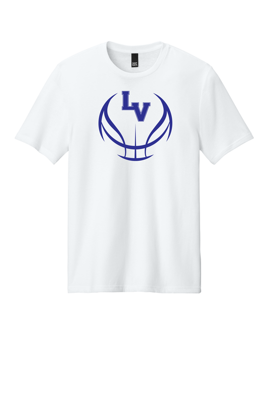 LV Basketball White Tee
