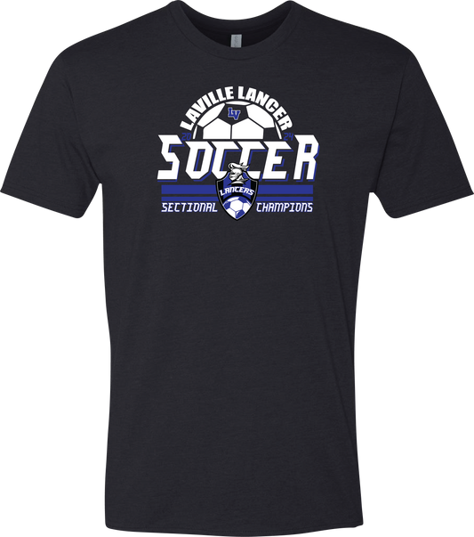 LaVille Girls Soccer Sectional Championship Tee