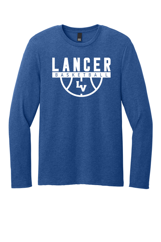 Lancer Basketball Blue Long Sleeve