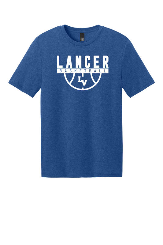 Lancer Basketball Blue Tee