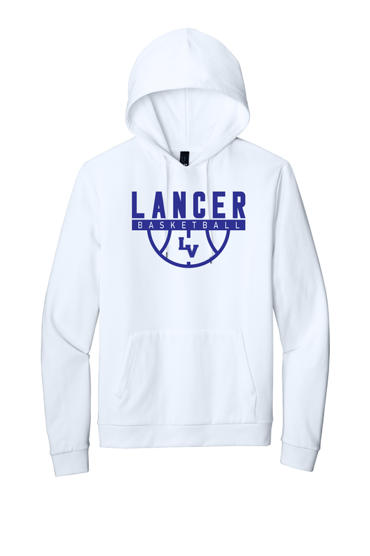 Lancer Basketball White Hoodie