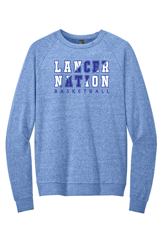 Lancer Nation Blue Crewneck Sweatshirt