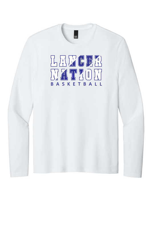 Lancer Nation White Long Sleeve